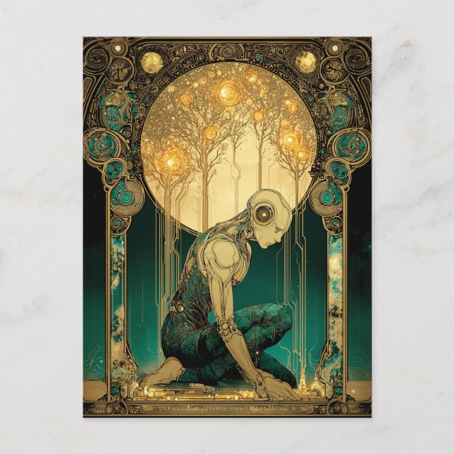 Luminous Ascension Vykort (Framsida)