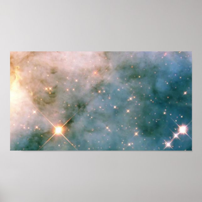 Luminous Carina Nebula Poster (Framsidan)