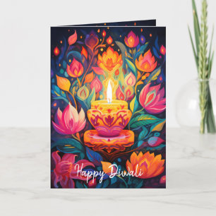 Luminous Diwali Splendor Helgkort