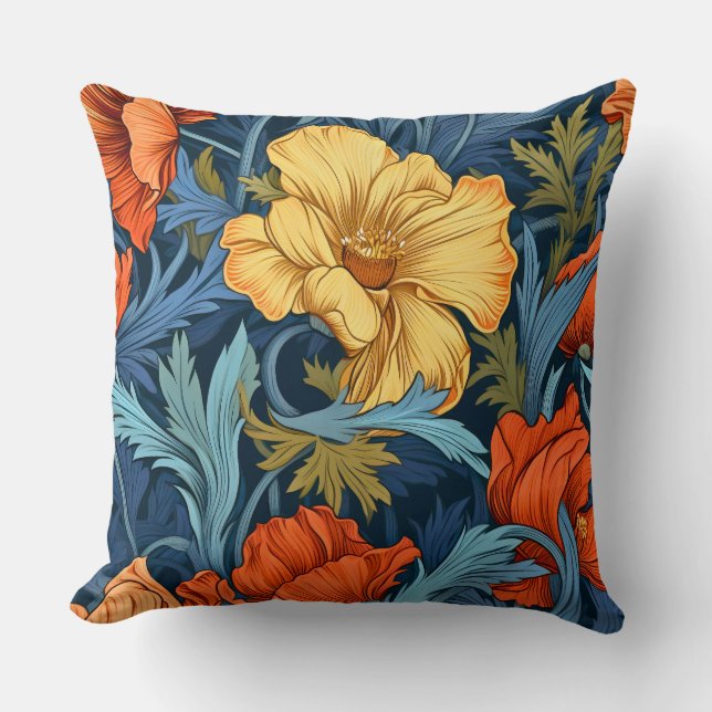 Luminous Fairytale Garden Botanical Kudde (Framsida)