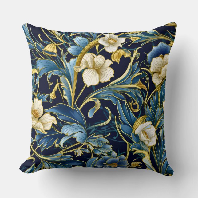 Luminous Fairytale Garden Botanical Kudde (Framsida)