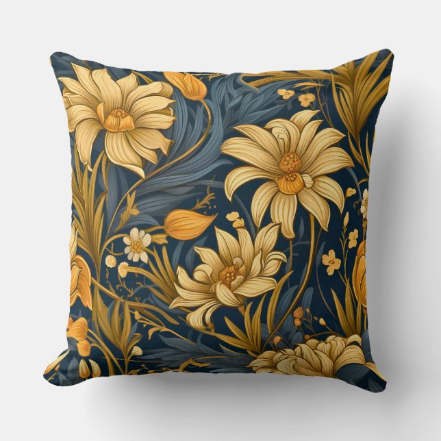 Luminous Fairytale Garden Botanical Kudde (Framsida)