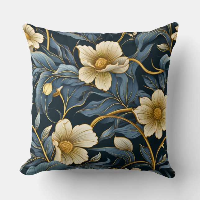 Luminous Fairytale Garden Botanical Kudde (Framsida)