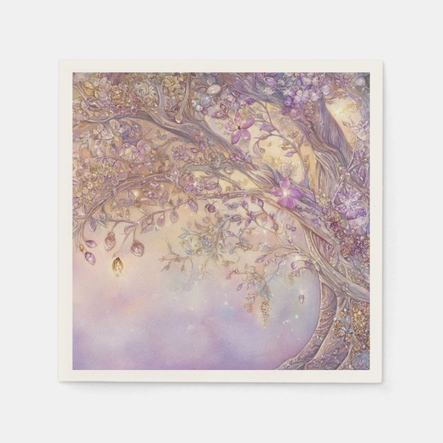 Luminous Forest Napkins Pappersservett (Framsidan)