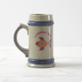 Luminous Heart Fish: Radiant  Latte Mug Sejdel