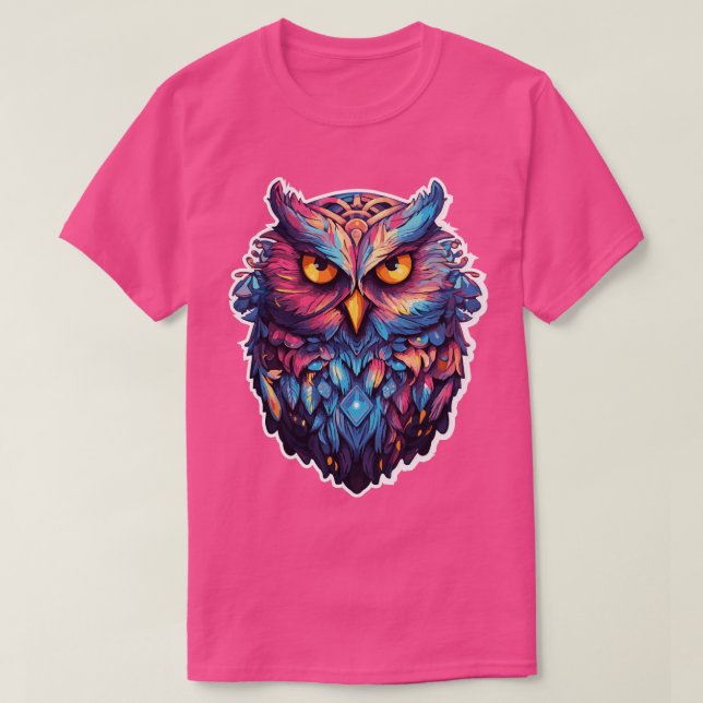 Luminous Nocturne HoloGraph Uggla Splendor 5 T Shirt (Design framsida)