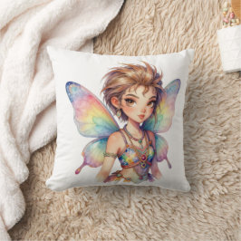 Luminous Rainbow Guardian fairy Kudde