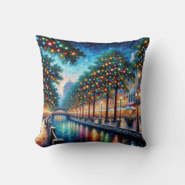 "Luminous Riverwaldo: God Jul Natt" Kudde