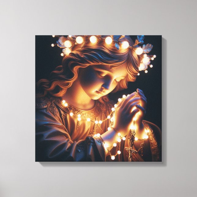 Luminous Rosary 5 Canvastryck (Framsida)
