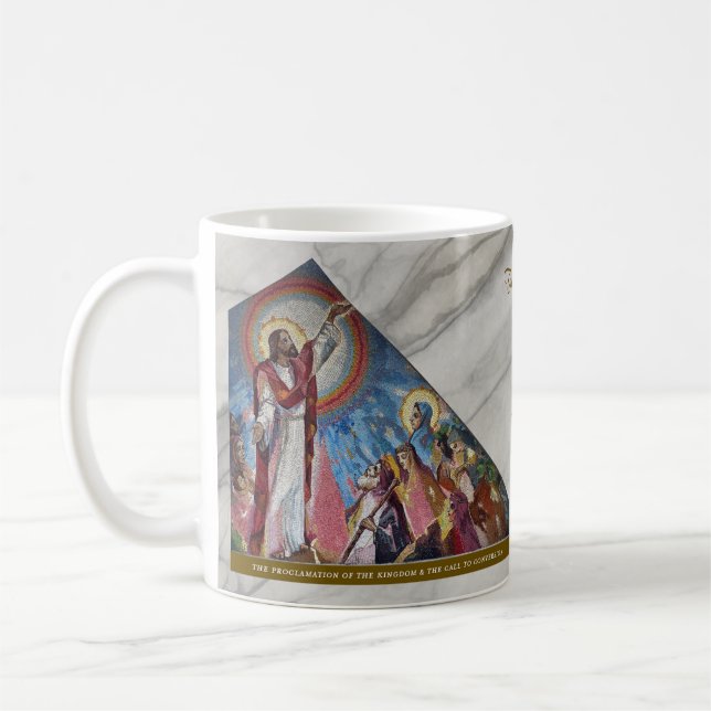 Luminous Rosary Mysteries Item #3: Proclamation Kaffemugg (Vänster)