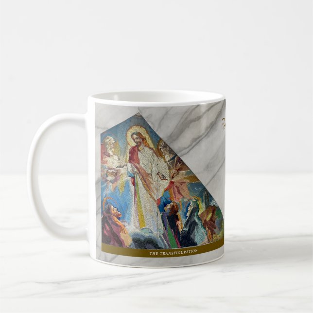 Luminous Rosary Mysteries Item #4: Transfiguration Kaffemugg (Vänster)