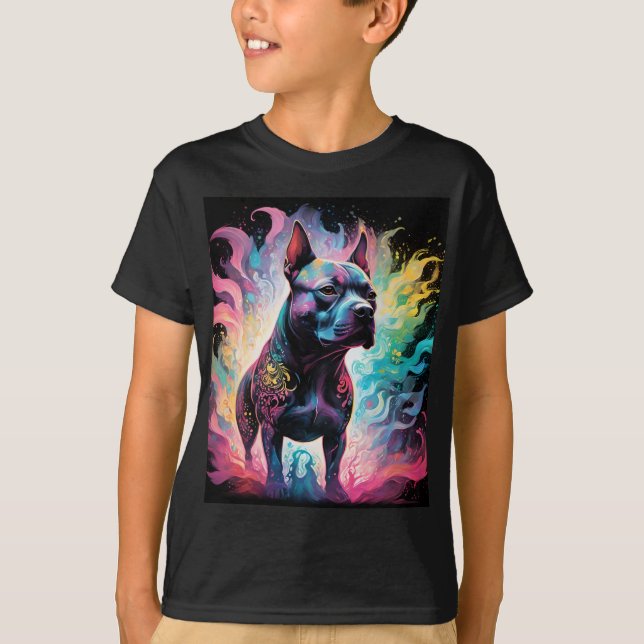 Luminous Sentinel: A HoloGraph Stbudsdshire T Shirt (Framsida)