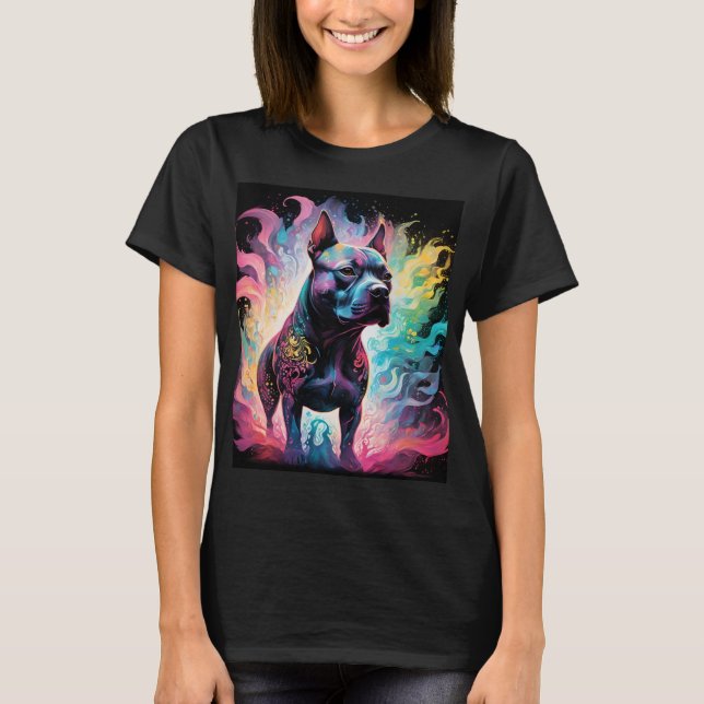 Luminous Sentinel: A HoloGraph Stbudsdshire T Shirt (Framsida)