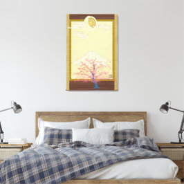 Luminous Träd Canvastryck