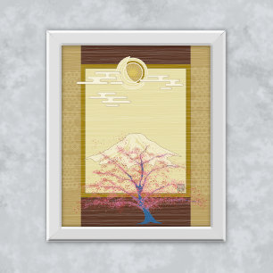 Luminous Träd Poster