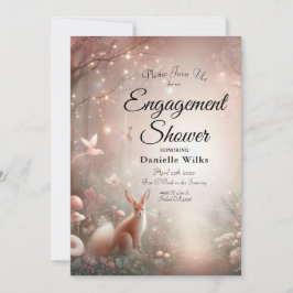 Luminous Woodland Realm of Gnistra and Bloom Inbjudningar