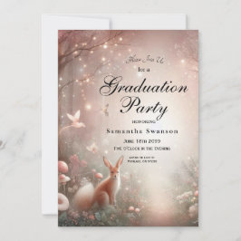 Luminous Woodland Realm of Gnistra and Bloom Inbjudningar