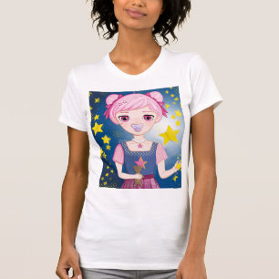 Lumis värld animekonst T-shirts