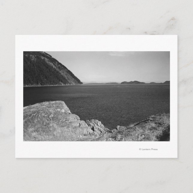 Lummi Island, WA - View from Lummi Sten Vykort (Framsida)