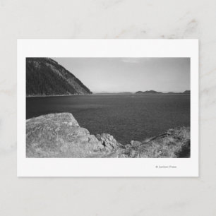 Lummi Island, WA - View from Lummi Sten Vykort