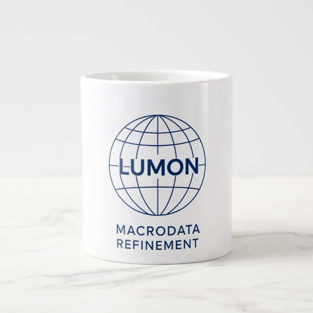 Lumon Macrodata Refinement Jumbo Mugg (Framsidan)