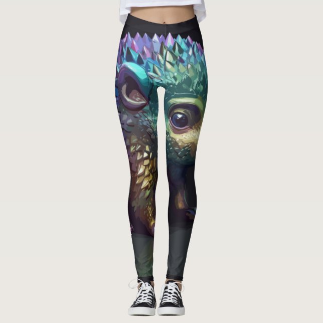 Lumos the Hedgehog Leggings (Framsida)
