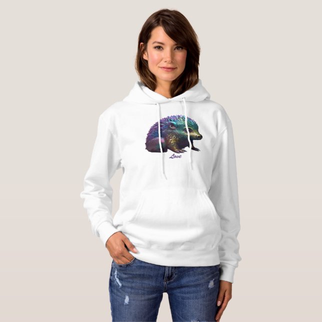 Lumos the Hedgehog T Shirt (Hel framsida)