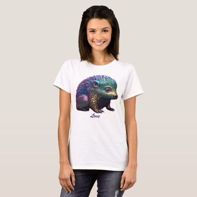 Lumos the Hedgehog T Shirt (Hel framsida)