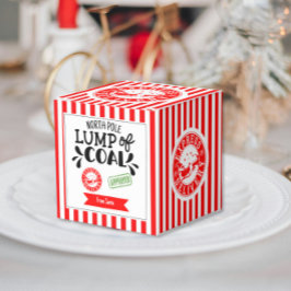 Lump of Coal rolig jul hemlig tomte fest Fa Presentaskar