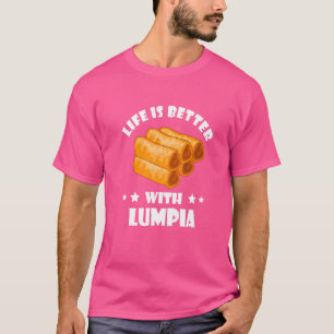 Lumpia Filipino Vår Roll Filippinerna Food T Shirt