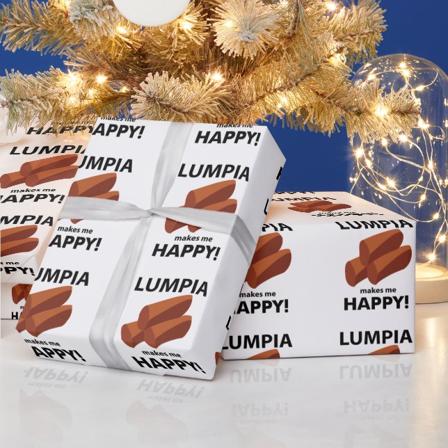 Lumpia Gör Mig Glad Lumpia Presentpapper (Helgdagar)