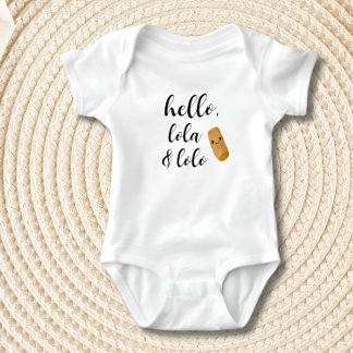 Lumpia Hej Lola Lolo Filipino Baby T Shirt