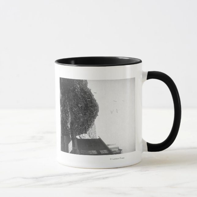 Lumpil utanför De Smet Mill-fotot Mugg (Höger)
