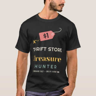 Lumpurskattjägare på second hand Butik vintage T Shirt