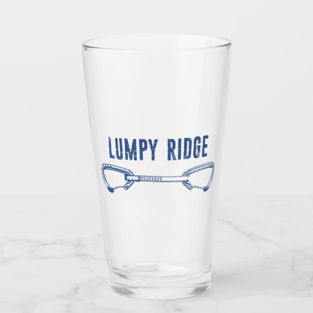 Lumpy Ridge Rock Climbing Quickdraw Glaskopp (Framsida)