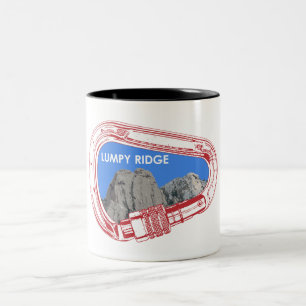 Lumpy Ridge Sten klättringsbrickor Två-Tonad Mugg