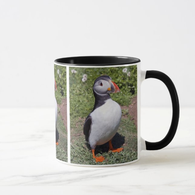 Lun för lunnefågel mugg (Höger)