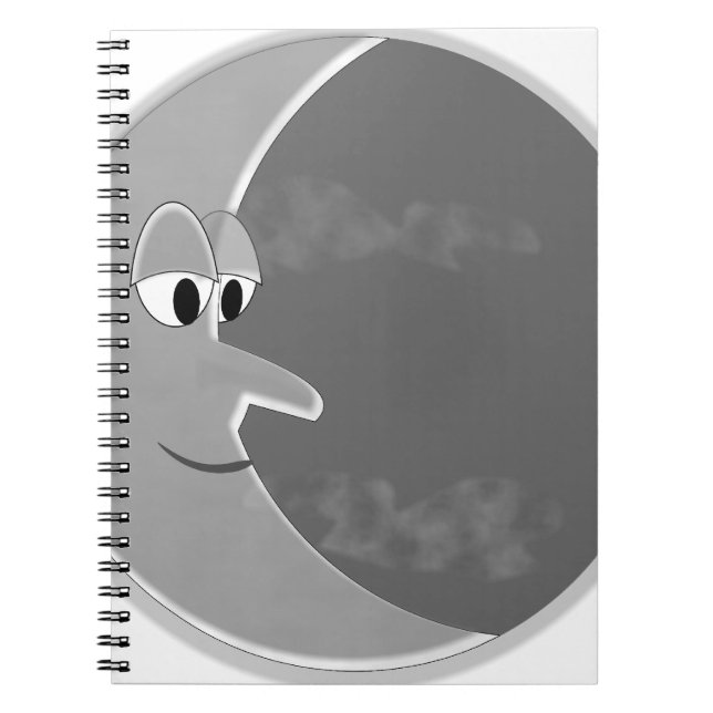 Luna Anteckningsbok Med Spiral (Framsidan)