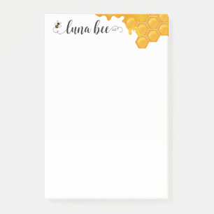 Luna Bee Post-it Notes Block