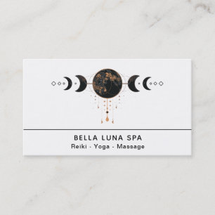 *~* Luna Cosmos Måne Måne Universe Shaman Visitkort