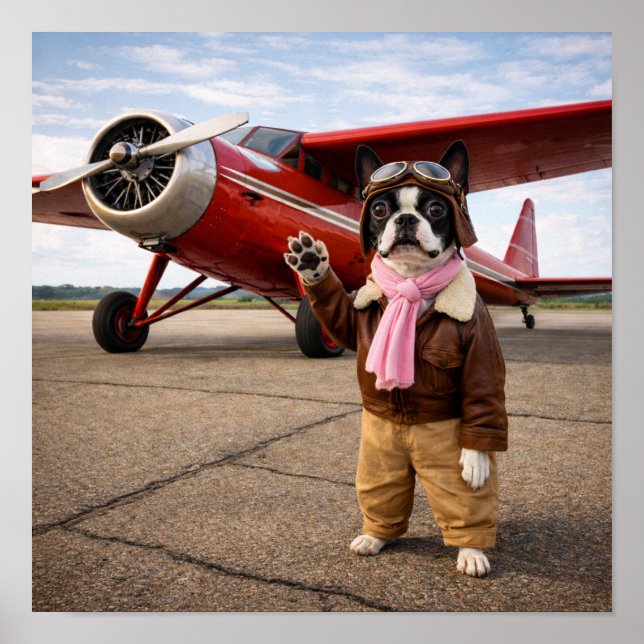 "Luna Earhart" Poster (Framsidan)