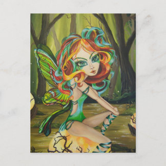 Luna Fairy Postcard Vykort