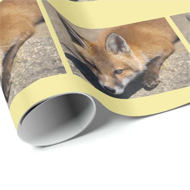 Luna Fox Inpackningspapper Presentpapper (Rullad Hörn)