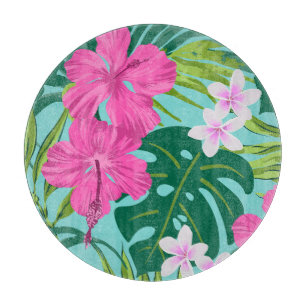 Luna Hibiscus Garden Hawaiian - Rosa och Turq