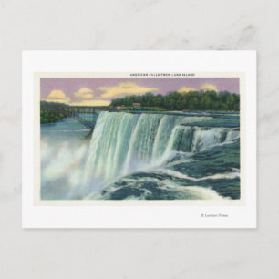 Luna Island View of American Falls Vykort