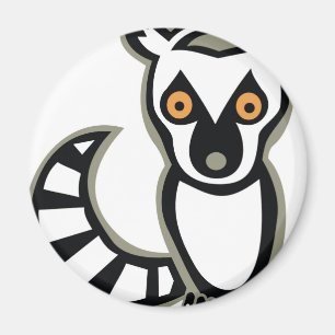 LUNA LEMUREN MAGNET