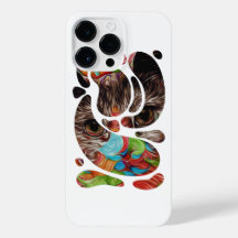 "Luna Lola" Kattunge iPhone 11 12 13 14 Caseser