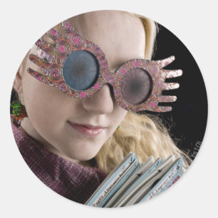 Luna Lovegood 2 Runt Klistermärke