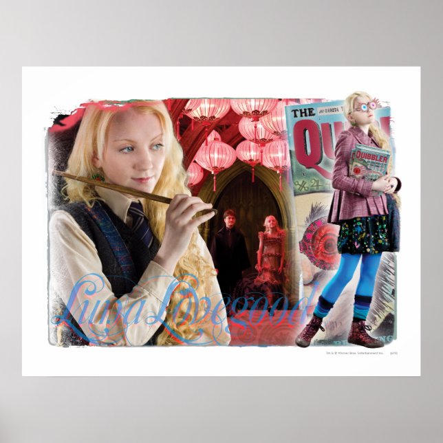 Luna Lovegood Montage Poster (Framsidan)
