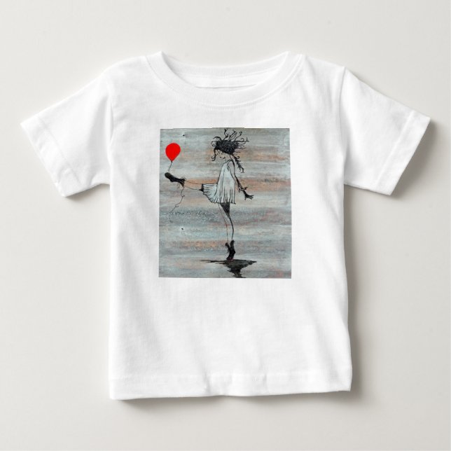 Luna Luna Riot Girl Baby T-Shirt (Framsida)